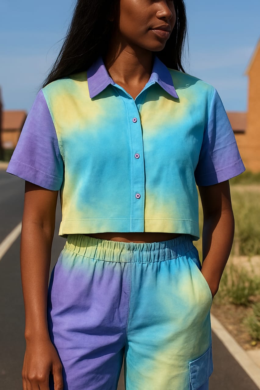 C&L Adire Two-Piece Set