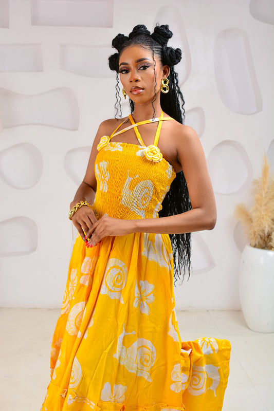 The Floral Igbin Gown
