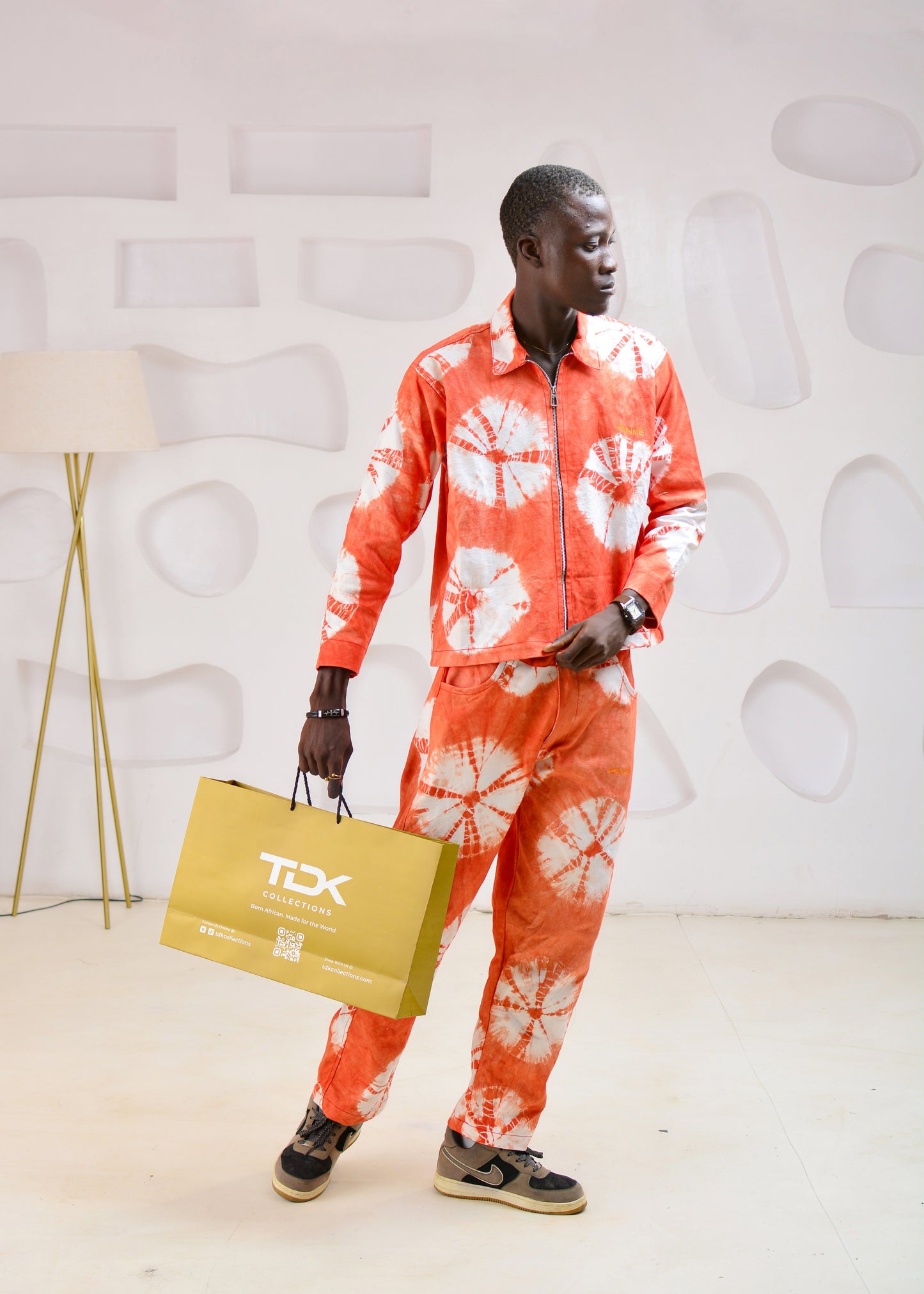 AYINKE 2 Piece Jacket and Cargo Pant