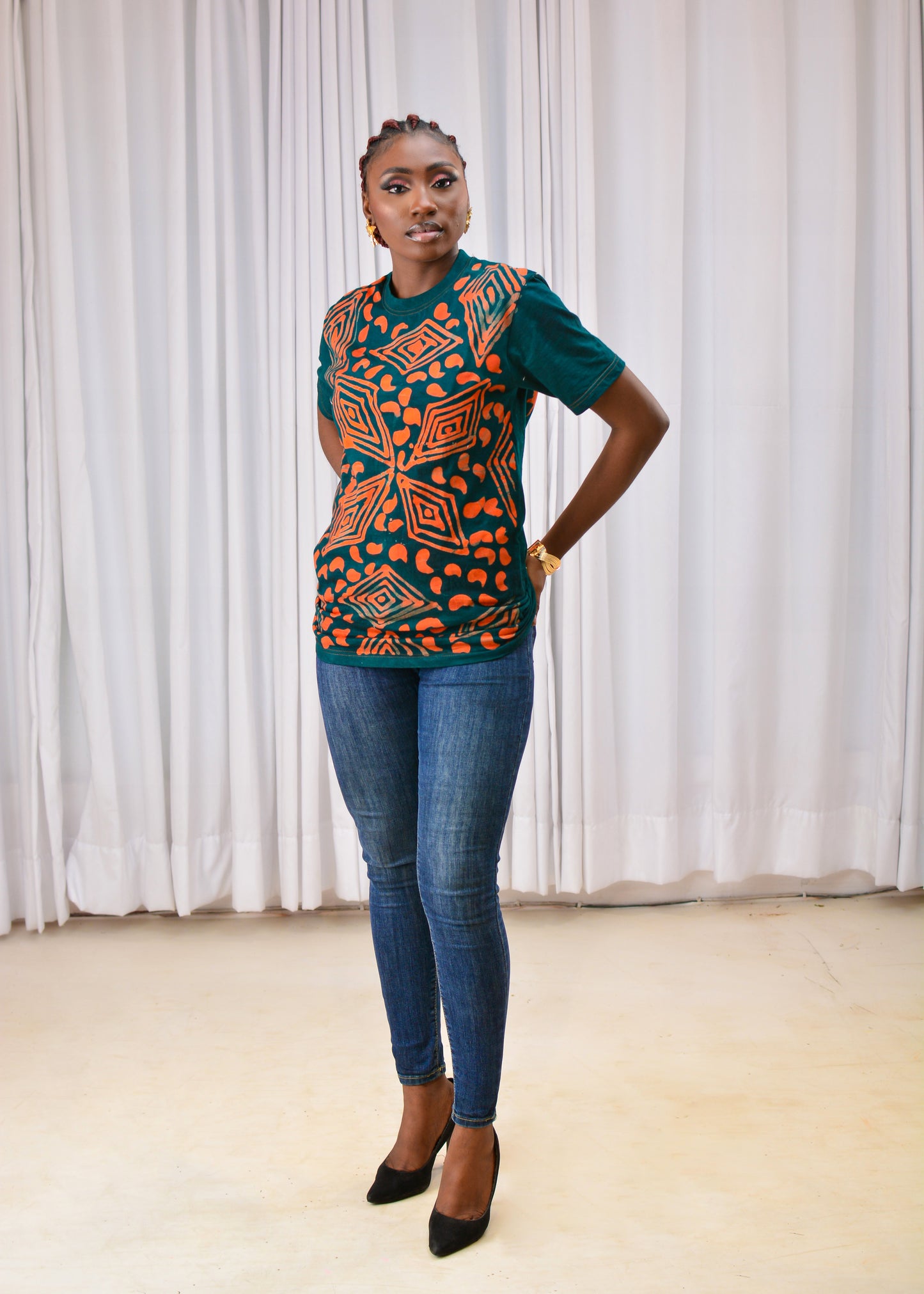 Adire T-shirts