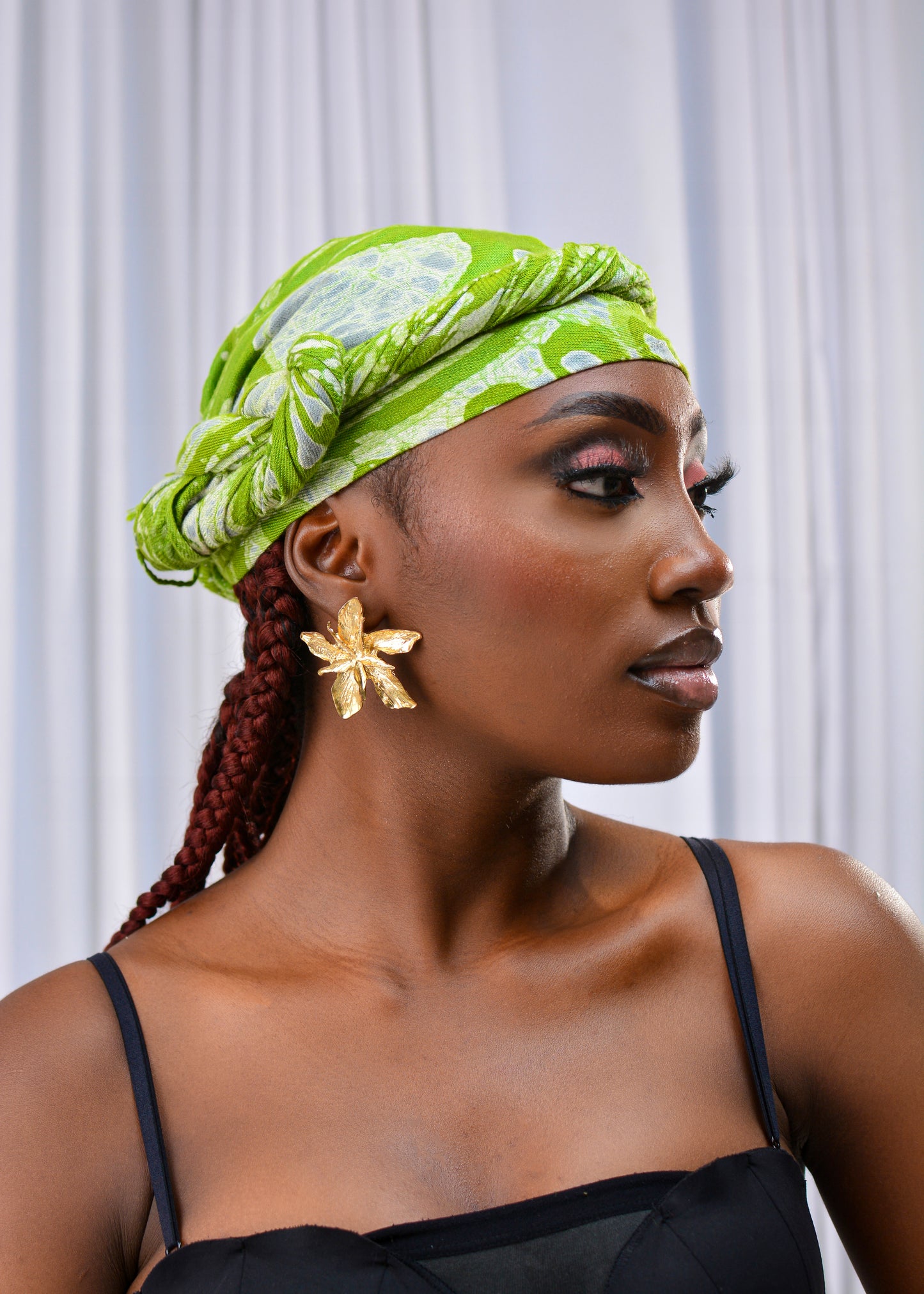 Adire scarfs