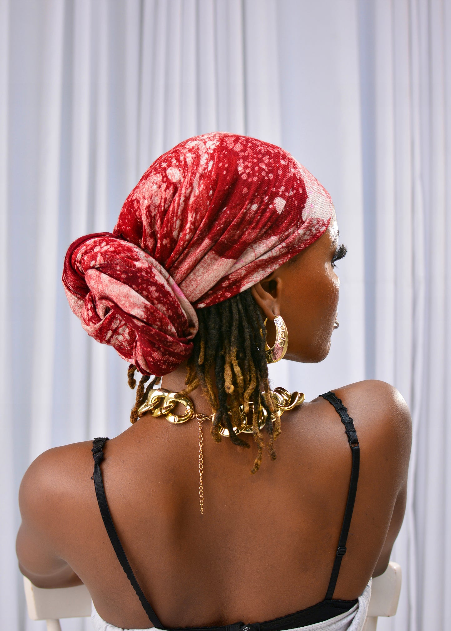 Adire scarfs